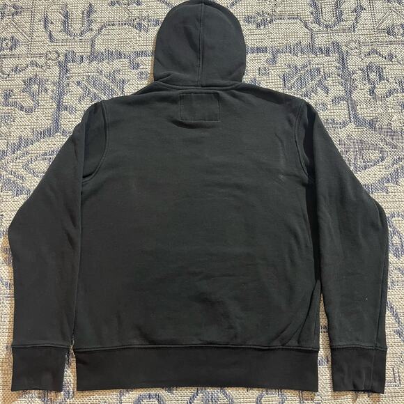 VTG Y2K True Religion Black and Red Graphic Hoodie SZ M - Picture 6 of 6